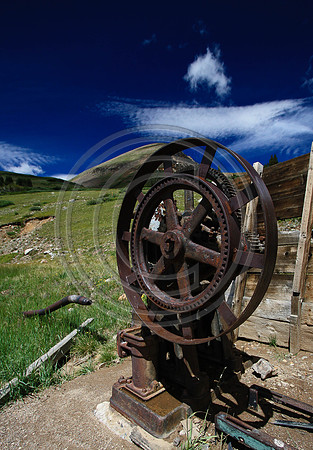 Old water pump for the Santiago