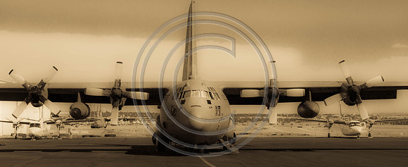 C-130 Fire Fighting Tanker